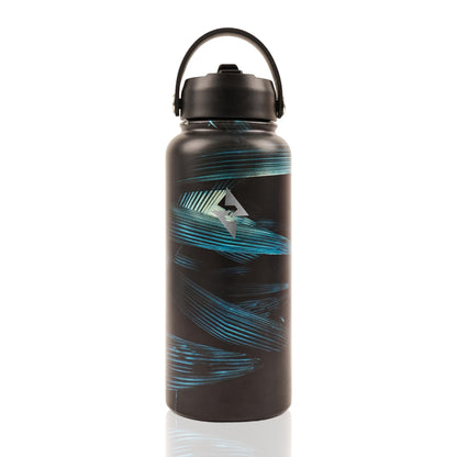 Atherial Green Obsidian Metal Waterbottle-SPECIAL DESIGN