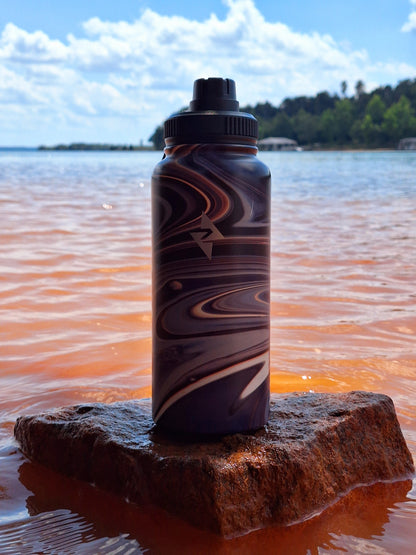 Midnight Oasis Metal Waterbottle-SPECIAL DESIGN