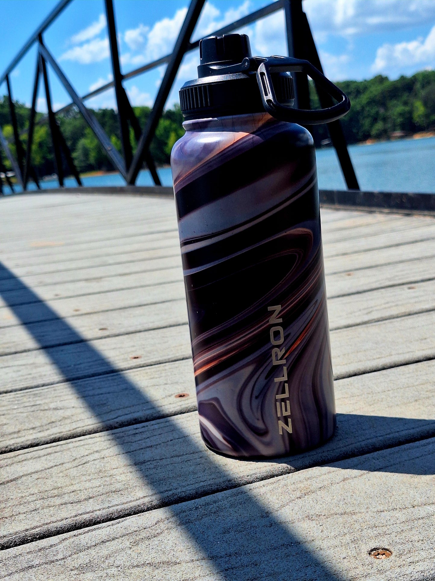 Midnight Oasis Metal Waterbottle-SPECIAL DESIGN