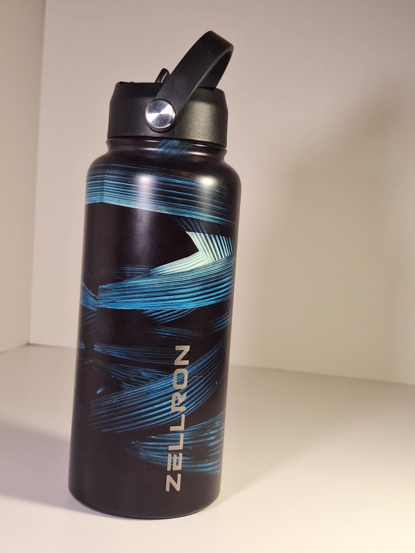 Atherial Green Obsidian Metal Waterbottle-SPECIAL DESIGN