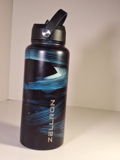 Atherial Green Obsidian Metal Waterbottle-SPECIAL DESIGN