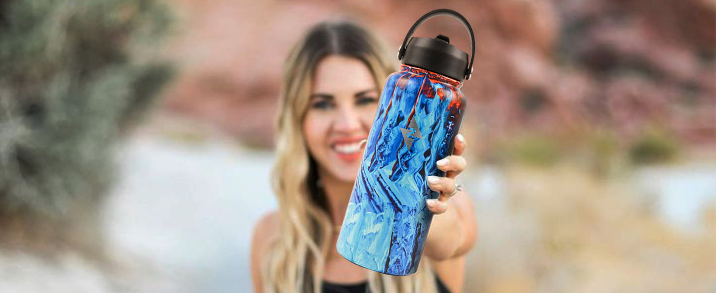 AquaQuartz Metal Waterbottle-SPECIAL DESIGN